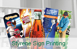 Styrine Sign Printing